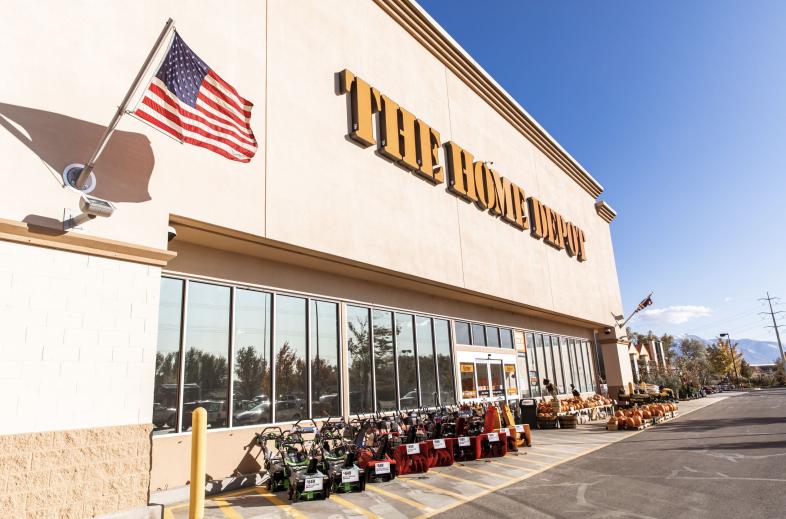 Home Depot storefront